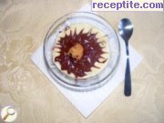 Мини торта от мини кейк в чаша