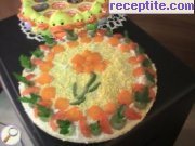 Картофена торта с ролца от раци