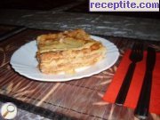 Лазаня с кайма и сос Бешамел