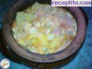 Запеканка с картофи и кренвирши