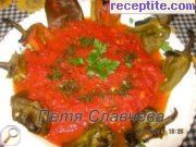 Печени чушки с доматен сос