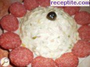 Руска салата с пасирани картофи
