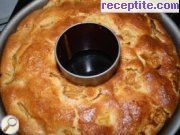 Кекс с ябълки и ананас