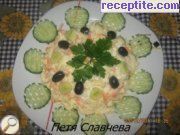 Снимка към Салата от зеле и моркови с майонеза